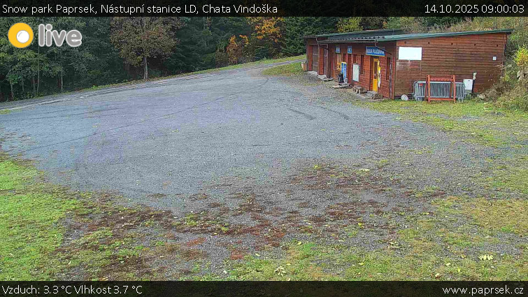 Snow park Paprsek - Nástupní stanice LD, Chata Vindoška - 14.10.2025 v 09:00 Snow park Paprsek - Nástupní stanice LD, Chata Vindoška - 14.10.2025 v 09:00
