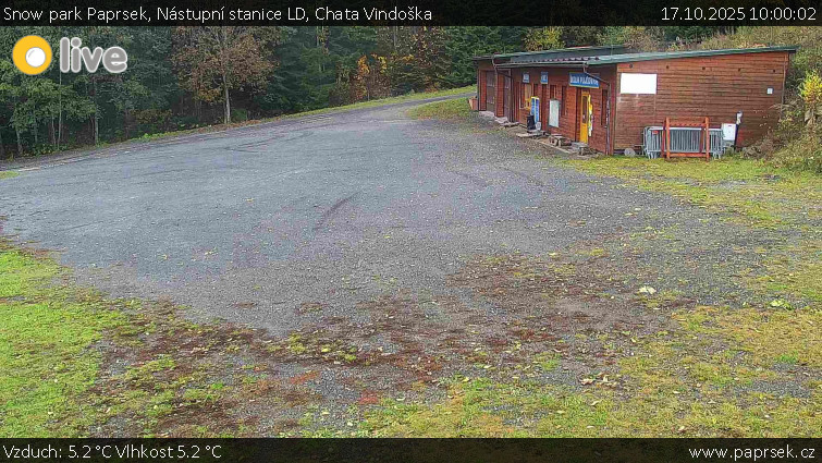 Snow park Paprsek - Nástupní stanice LD, Chata Vindoška - 17.10.2025 v 10:00 Snow park Paprsek - Nástupní stanice LD, Chata Vindoška - 17.10.2025 v 10:00