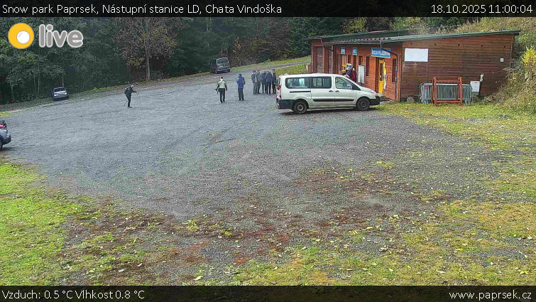 Snow park Paprsek - Nástupní stanice LD, Chata Vindoška - 18.10.2025 v 11:00 Snow park Paprsek - Nástupní stanice LD, Chata Vindoška - 18.10.2025 v 11:00