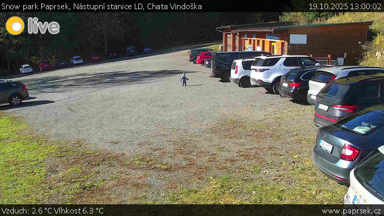 Snow park Paprsek - Nástupní stanice LD, Chata Vindoška - 19.10.2025 v 13:00 Snow park Paprsek - Nástupní stanice LD, Chata Vindoška - 19.10.2025 v 13:00