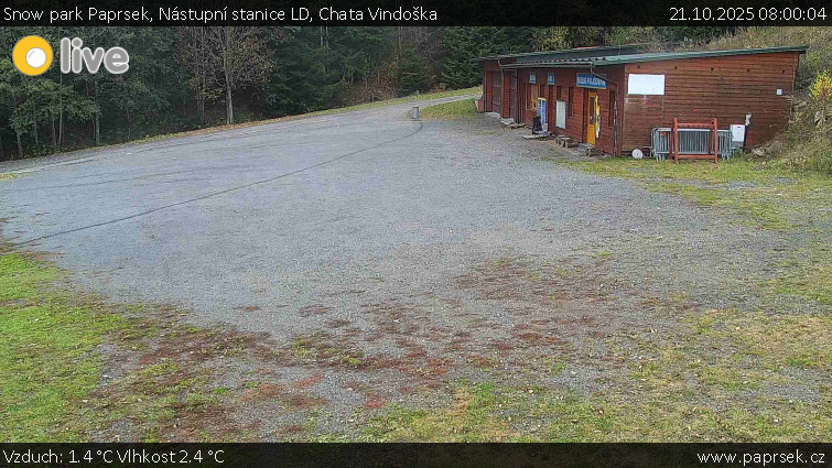 Snow park Paprsek - Nástupní stanice LD, Chata Vindoška - 21.10.2025 v 08:00 Snow park Paprsek - Nástupní stanice LD, Chata Vindoška - 21.10.2025 v 08:00