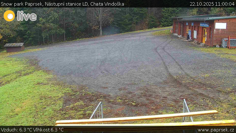 Snow park Paprsek - Nástupní stanice LD, Chata Vindoška - 22.10.2025 v 11:00 Snow park Paprsek - Nástupní stanice LD, Chata Vindoška - 22.10.2025 v 11:00