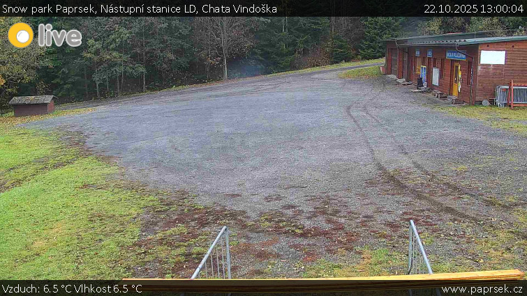 Snow park Paprsek - Nástupní stanice LD, Chata Vindoška - 22.10.2025 v 13:00 Snow park Paprsek - Nástupní stanice LD, Chata Vindoška - 22.10.2025 v 13:00