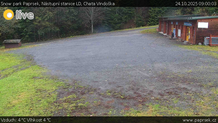 Snow park Paprsek - Nástupní stanice LD, Chata Vindoška - 24.10.2025 v 09:00 Snow park Paprsek - Nástupní stanice LD, Chata Vindoška - 24.10.2025 v 09:00