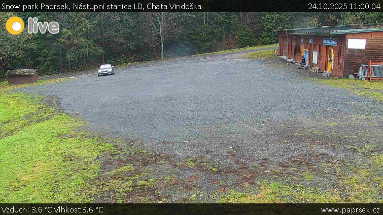 Snow park Paprsek - Nástupní stanice LD, Chata Vindoška - 24.10.2025 v 11:00 Snow park Paprsek - Nástupní stanice LD, Chata Vindoška - 24.10.2025 v 11:00