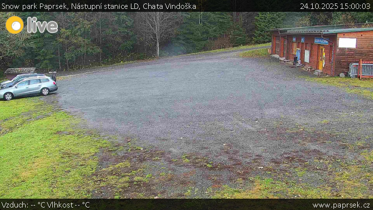 Snow park Paprsek - Nástupní stanice LD, Chata Vindoška - 24.10.2025 v 15:00 Snow park Paprsek - Nástupní stanice LD, Chata Vindoška - 24.10.2025 v 15:00