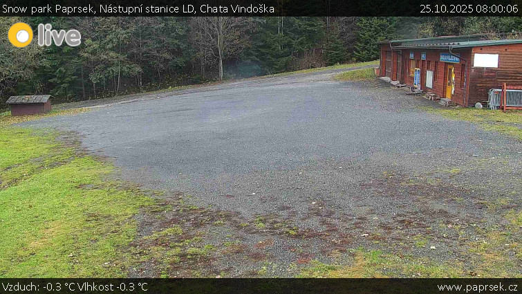 Snow park Paprsek - Nástupní stanice LD, Chata Vindoška - 25.10.2025 v 08:00 Snow park Paprsek - Nástupní stanice LD, Chata Vindoška - 25.10.2025 v 08:00