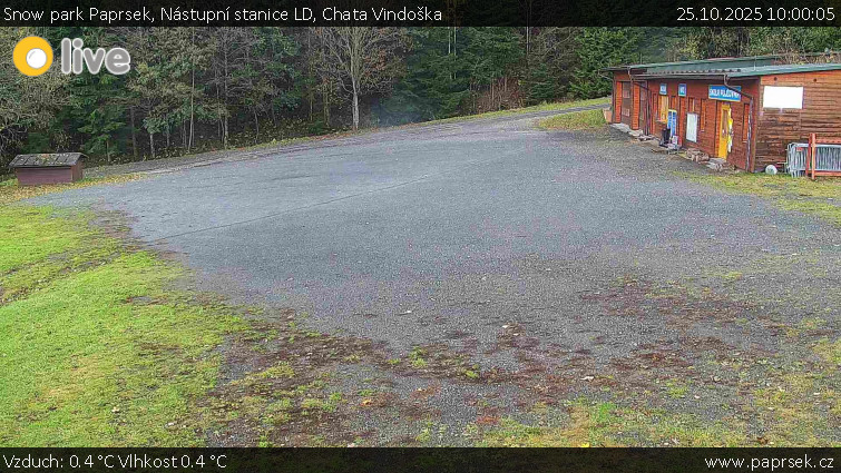 Snow park Paprsek - Nástupní stanice LD, Chata Vindoška - 25.10.2025 v 10:00 Snow park Paprsek - Nástupní stanice LD, Chata Vindoška - 25.10.2025 v 10:00