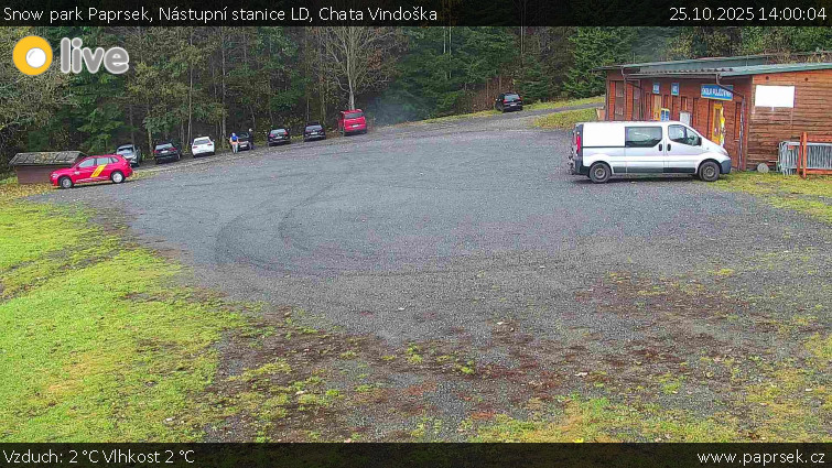 Snow park Paprsek - Nástupní stanice LD, Chata Vindoška - 25.10.2025 v 14:00 Snow park Paprsek - Nástupní stanice LD, Chata Vindoška - 25.10.2025 v 14:00