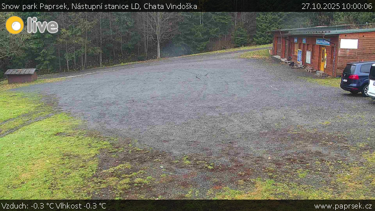 Snow park Paprsek - Nástupní stanice LD, Chata Vindoška - 27.10.2025 v 10:00 Snow park Paprsek - Nástupní stanice LD, Chata Vindoška - 27.10.2025 v 10:00