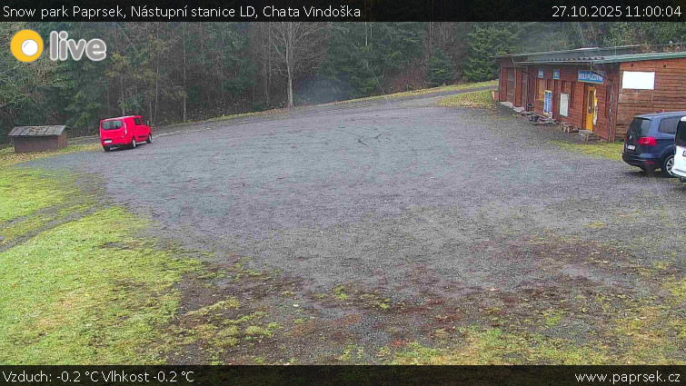 Snow park Paprsek - Nástupní stanice LD, Chata Vindoška - 27.10.2025 v 11:00 Snow park Paprsek - Nástupní stanice LD, Chata Vindoška - 27.10.2025 v 11:00