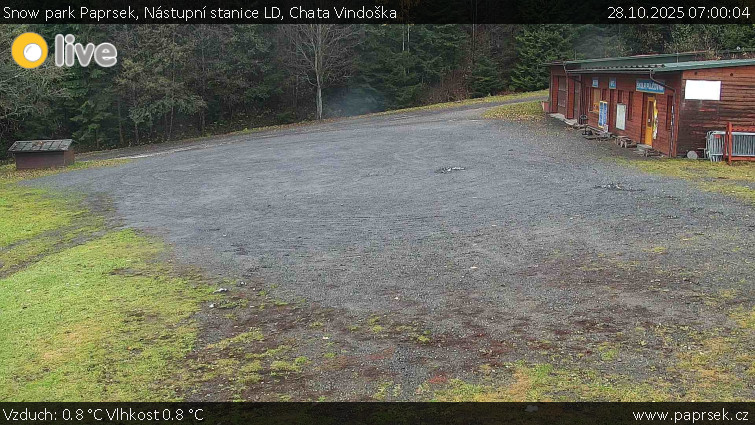 Snow park Paprsek - Nástupní stanice LD, Chata Vindoška - 28.10.2025 v 07:00 Snow park Paprsek - Nástupní stanice LD, Chata Vindoška - 28.10.2025 v 07:00