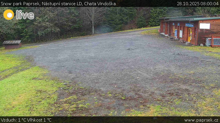 Snow park Paprsek - Nástupní stanice LD, Chata Vindoška - 28.10.2025 v 08:00 Snow park Paprsek - Nástupní stanice LD, Chata Vindoška - 28.10.2025 v 08:00