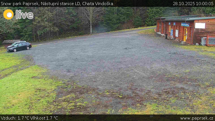 Snow park Paprsek - Nástupní stanice LD, Chata Vindoška - 28.10.2025 v 10:00 Snow park Paprsek - Nástupní stanice LD, Chata Vindoška - 28.10.2025 v 10:00