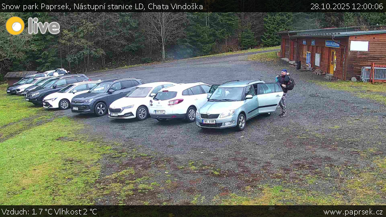 Snow park Paprsek - Nástupní stanice LD, Chata Vindoška - 28.10.2025 v 12:00 Snow park Paprsek - Nástupní stanice LD, Chata Vindoška - 28.10.2025 v 12:00