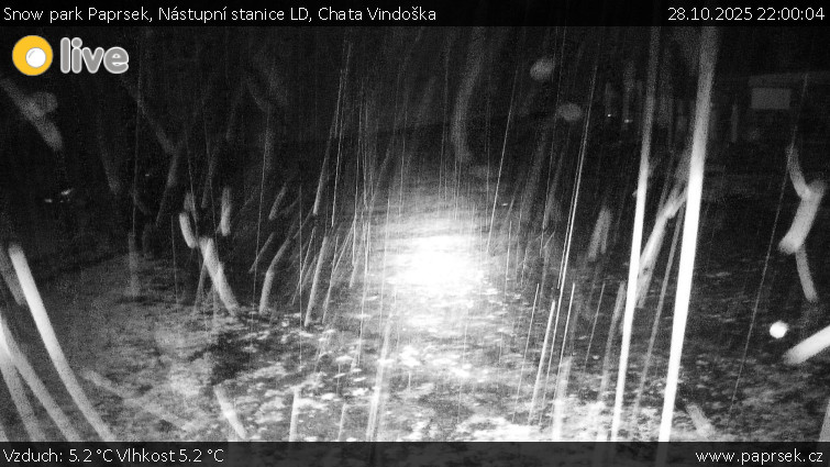Snow park Paprsek - Nástupní stanice LD, Chata Vindoška - 28.10.2025 v 22:00 Snow park Paprsek - Nástupní stanice LD, Chata Vindoška - 28.10.2025 v 22:00