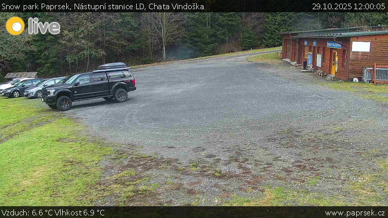 Snow park Paprsek - Nástupní stanice LD, Chata Vindoška - 29.10.2025 v 12:00 Snow park Paprsek - Nástupní stanice LD, Chata Vindoška - 29.10.2025 v 12:00
