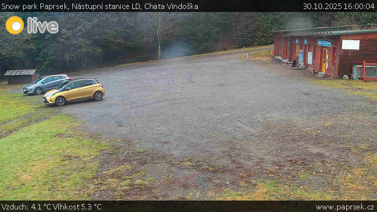 Snow park Paprsek - Nástupní stanice LD, Chata Vindoška - 30.10.2025 v 16:00 Snow park Paprsek - Nástupní stanice LD, Chata Vindoška - 30.10.2025 v 16:00