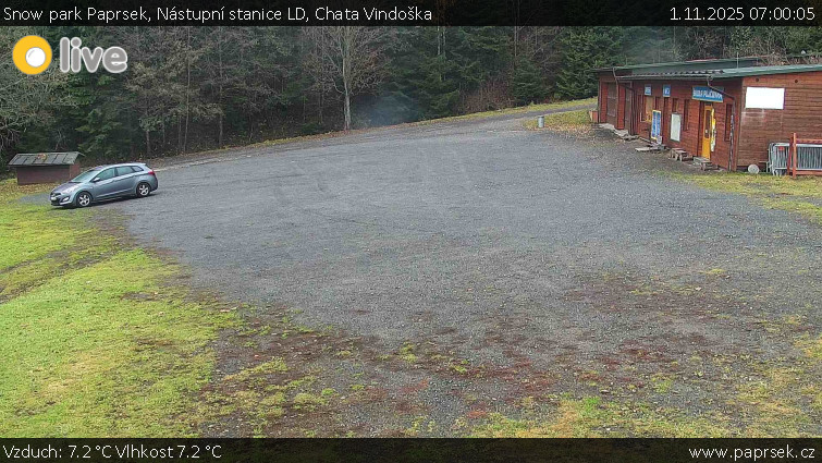 Snow park Paprsek - Nástupní stanice LD, Chata Vindoška - 1.11.2025 v 07:00 Snow park Paprsek - Nástupní stanice LD, Chata Vindoška - 1.11.2025 v 07:00