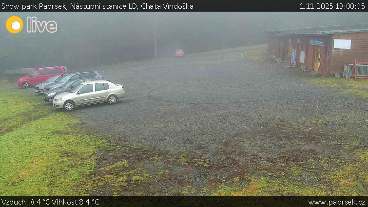 Snow park Paprsek - Nástupní stanice LD, Chata Vindoška - 1.11.2025 v 13:00 Snow park Paprsek - Nástupní stanice LD, Chata Vindoška - 1.11.2025 v 13:00