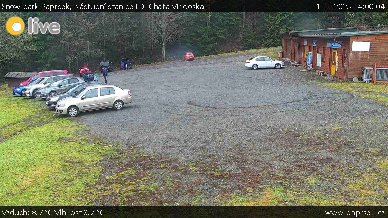 Snow park Paprsek - Nástupní stanice LD, Chata Vindoška - 1.11.2025 v 14:00 Snow park Paprsek - Nástupní stanice LD, Chata Vindoška - 1.11.2025 v 14:00