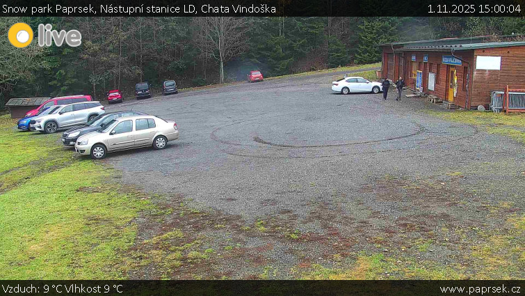 Snow park Paprsek - Nástupní stanice LD, Chata Vindoška - 1.11.2025 v 15:00 Snow park Paprsek - Nástupní stanice LD, Chata Vindoška - 1.11.2025 v 15:00