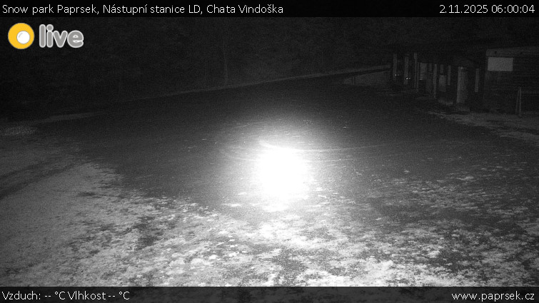 Snow park Paprsek - Nástupní stanice LD, Chata Vindoška - 2.11.2025 v 06:00 Snow park Paprsek - Nástupní stanice LD, Chata Vindoška - 2.11.2025 v 06:00