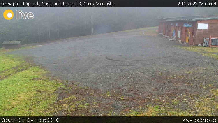 Snow park Paprsek - Nástupní stanice LD, Chata Vindoška - 2.11.2025 v 08:00 Snow park Paprsek - Nástupní stanice LD, Chata Vindoška - 2.11.2025 v 08:00