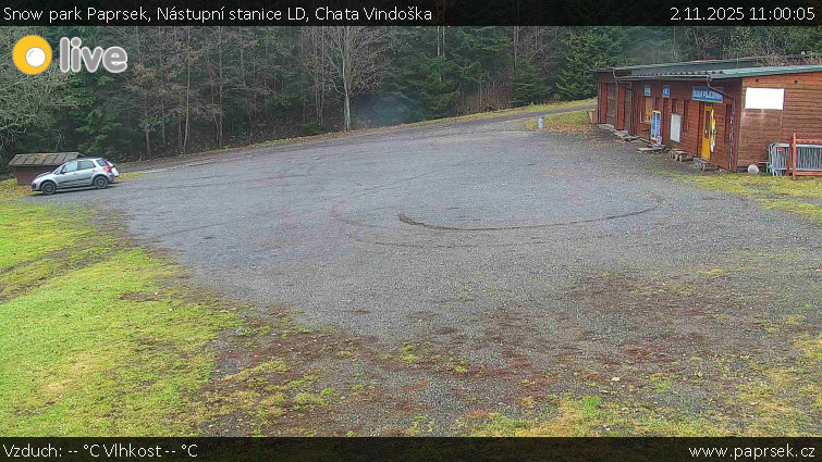 Snow park Paprsek - Nástupní stanice LD, Chata Vindoška - 2.11.2025 v 11:00 Snow park Paprsek - Nástupní stanice LD, Chata Vindoška - 2.11.2025 v 11:00