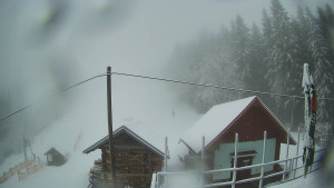 Skiareál Třeštík - Hlavní sjezdovka - 1.1.2024 v 08:00 Skiareál Třeštík - Hlavní sjezdovka - 1.1.2024 v 08:00