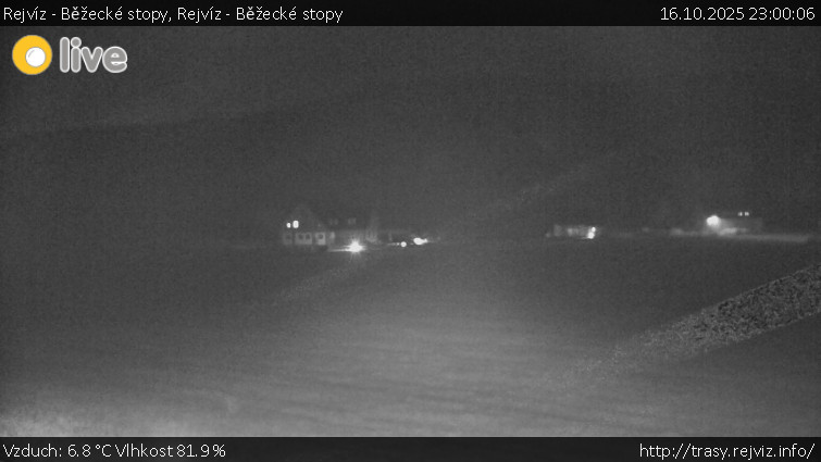 Rejvíz - Běžecké stopy - Rejvíz - Běžecké stopy - 16.10.2025 v 23:00 Rejvíz - Běžecké stopy - Rejvíz - Běžecké stopy - 16.10.2025 v 23:00