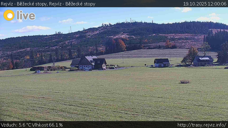 Rejvíz - Běžecké stopy - Rejvíz - Běžecké stopy - 19.10.2025 v 12:00 Rejvíz - Běžecké stopy - Rejvíz - Běžecké stopy - 19.10.2025 v 12:00
