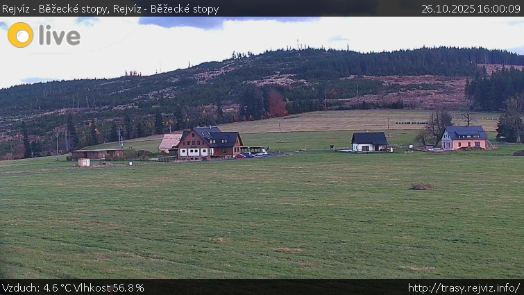 Rejvíz - Běžecké stopy - Rejvíz - Běžecké stopy - 26.10.2025 v 16:00 Rejvíz - Běžecké stopy - Rejvíz - Běžecké stopy - 26.10.2025 v 16:00