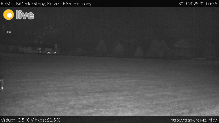 Rejvíz - Běžecké stopy - Rejvíz - Běžecké stopy - 30.9.2025 v 01:00 Rejvíz - Běžecké stopy - Rejvíz - Běžecké stopy - 30.9.2025 v 01:00