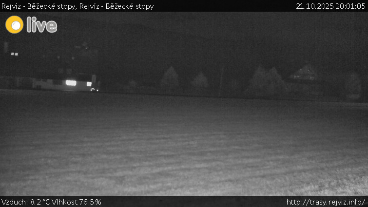 Rejvíz - Běžecké stopy - Rejvíz - Běžecké stopy - 21.10.2025 v 20:01 Rejvíz - Běžecké stopy - Rejvíz - Běžecké stopy - 21.10.2025 v 20:01