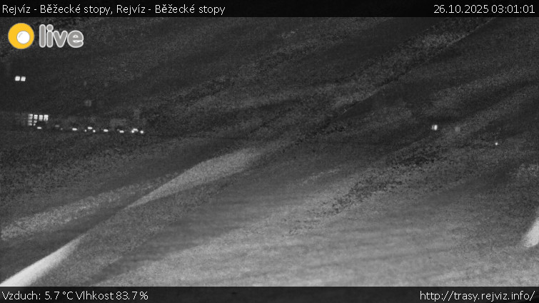 Rejvíz - Běžecké stopy - Rejvíz - Běžecké stopy - 26.10.2025 v 03:01 Rejvíz - Běžecké stopy - Rejvíz - Běžecké stopy - 26.10.2025 v 03:01