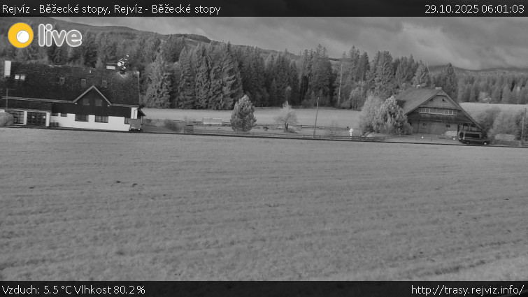 Rejvíz - Běžecké stopy - Rejvíz - Běžecké stopy - 29.10.2025 v 06:01 Rejvíz - Běžecké stopy - Rejvíz - Běžecké stopy - 29.10.2025 v 06:01