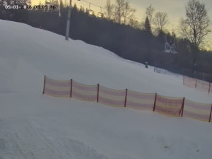 Skiareál Mosty u Jablunkova - Spodní část sjezdovky č. 1 - 5.1.2026 v 09:00 Skiareál Mosty u Jablunkova - Spodní část sjezdovky č. 1 - 5.1.2026 v 09:00