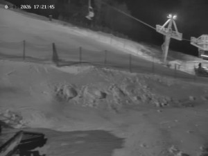 Skiareál Mosty u Jablunkova - Spodní část sjezdovky č. 1 - 5.1.2026 v 18:00 Skiareál Mosty u Jablunkova - Spodní část sjezdovky č. 1 - 5.1.2026 v 18:00
