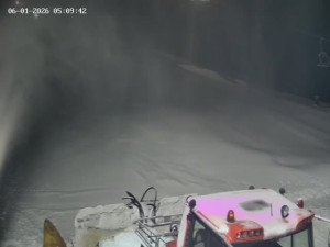 Skiareál Mosty u Jablunkova - Spodní část sjezdovky č. 1 - 6.1.2026 v 06:00 Skiareál Mosty u Jablunkova - Spodní část sjezdovky č. 1 - 6.1.2026 v 06:00