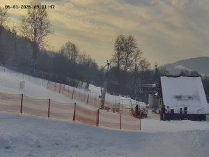 Skiareál Mosty u Jablunkova - Spodní část sjezdovky č. 1 - 6.1.2026 v 10:00 Skiareál Mosty u Jablunkova - Spodní část sjezdovky č. 1 - 6.1.2026 v 10:00