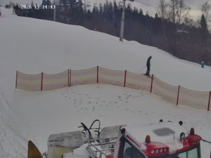 Skiareál Mosty u Jablunkova - Spodní část sjezdovky č. 1 - 6.1.2026 v 14:00 Skiareál Mosty u Jablunkova - Spodní část sjezdovky č. 1 - 6.1.2026 v 14:00