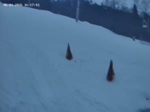 Skiareál Mosty u Jablunkova - Spodní část sjezdovky č. 1 - 6.1.2026 v 17:00 Skiareál Mosty u Jablunkova - Spodní část sjezdovky č. 1 - 6.1.2026 v 17:00