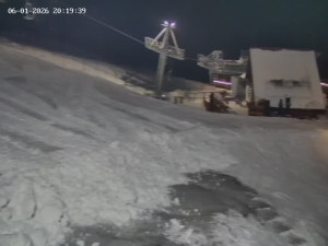 Skiareál Mosty u Jablunkova - Spodní část sjezdovky č. 1 - 6.1.2026 v 21:00 Skiareál Mosty u Jablunkova - Spodní část sjezdovky č. 1 - 6.1.2026 v 21:00