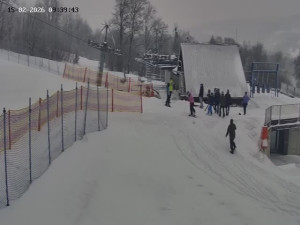 Skiareál Mosty u Jablunkova - Spodní část sjezdovky č. 1 - 15.2.2026 v 10:00 Skiareál Mosty u Jablunkova - Spodní část sjezdovky č. 1 - 15.2.2026 v 10:00