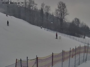 Skiareál Mosty u Jablunkova - Spodní část sjezdovky č. 1 - 15.2.2026 v 16:00 Skiareál Mosty u Jablunkova - Spodní část sjezdovky č. 1 - 15.2.2026 v 16:00