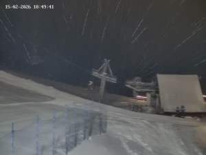 Skiareál Mosty u Jablunkova - Spodní část sjezdovky č. 1 - 15.2.2026 v 19:00 Skiareál Mosty u Jablunkova - Spodní část sjezdovky č. 1 - 15.2.2026 v 19:00