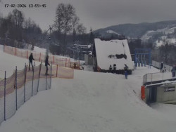 Spodní část sjezdovky č. 1