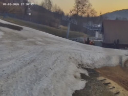 Spodní část sjezdovky č. 1