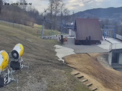 Spodní část sjezdovky č. 1